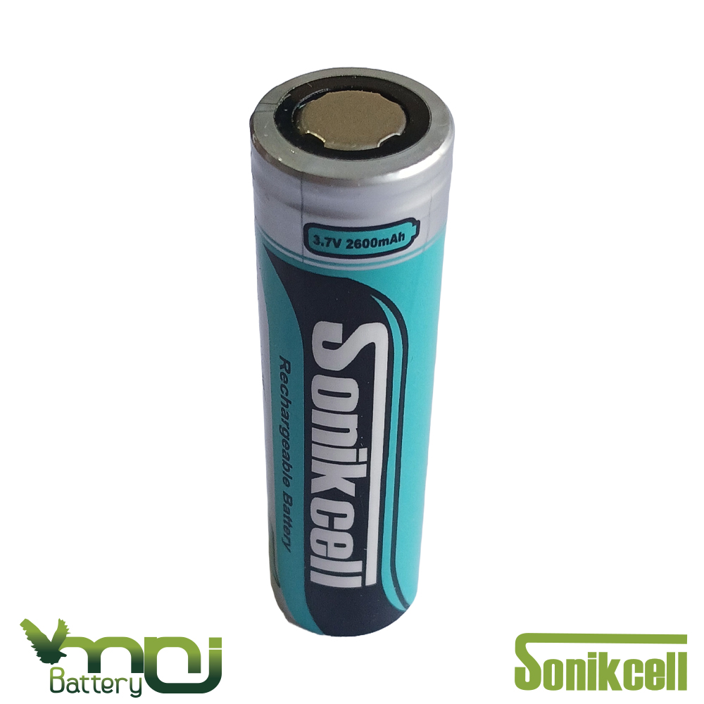 باتری لیتیوم آیون 18650-3.7 ولت 2600 میلی‌آمپر