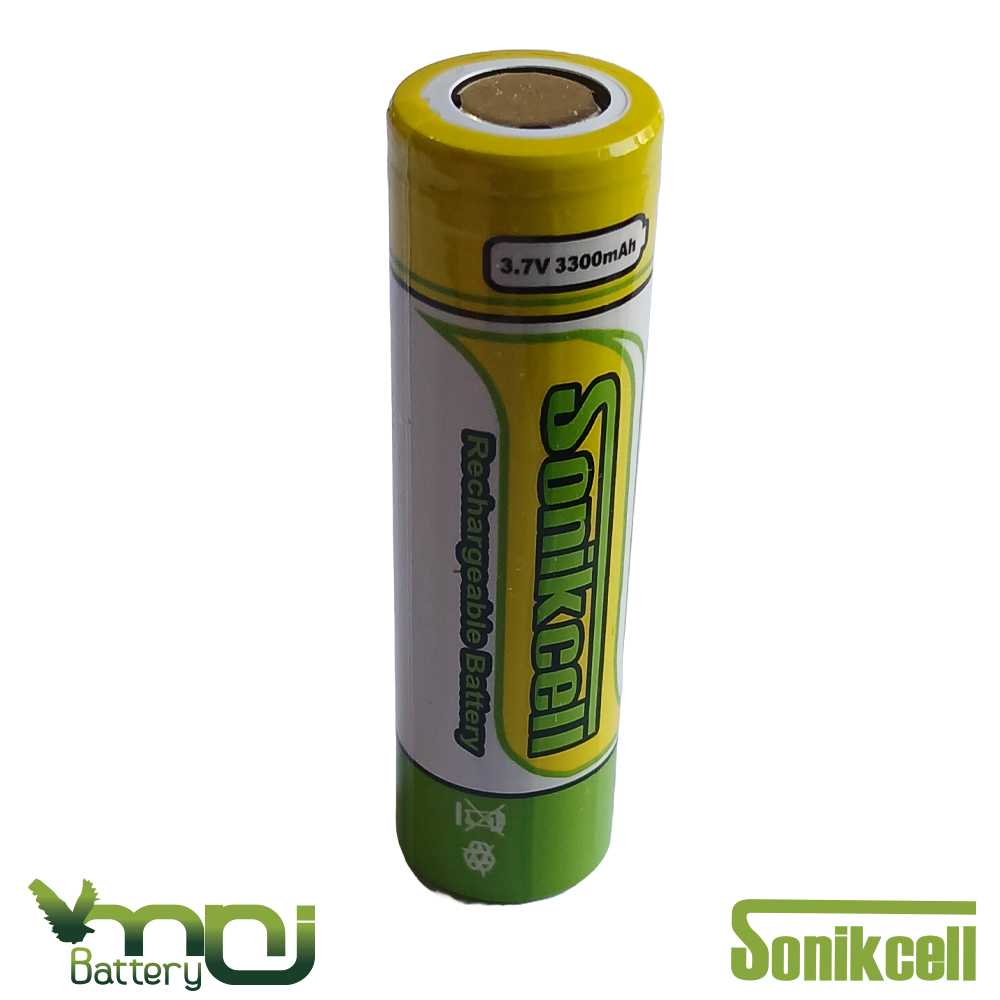 باتری لیتیوم آیون 18650-3.7 ولت 3300 میلی‌آمپر