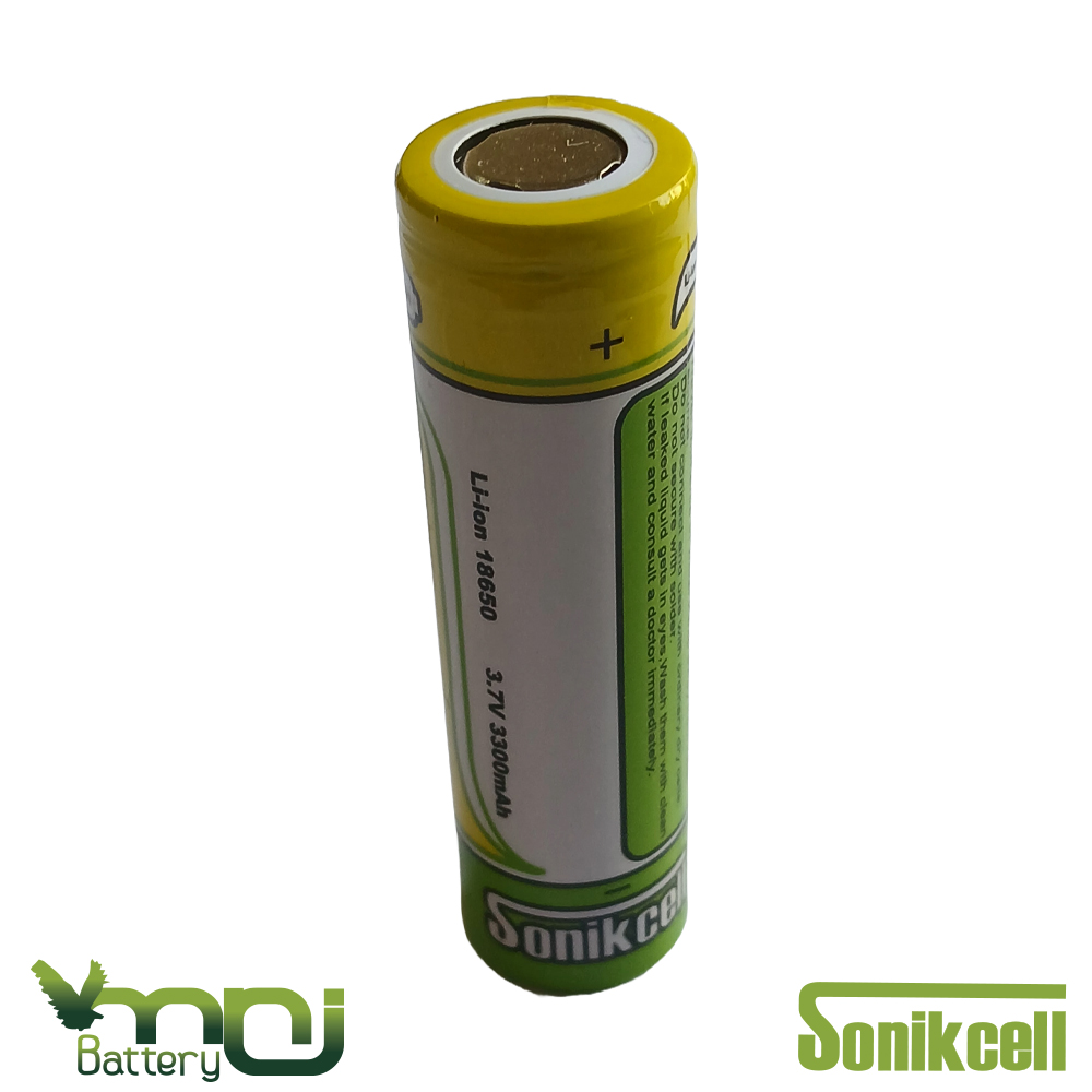 باتری لیتیوم آیون 18650-3.7 ولت 3300 میلی‌آمپر