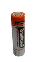 باتری لیتیوم آیون 18650 -3.7 ولت 2200 میلی‌آمپر