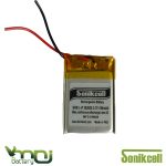 باتری لیتیوم پلیمر 3.7 ولت 130 میلی‌آمپر ‌302030