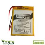 باتری لیتیوم پلیمر 3.7 ولت 1600 میلی‌آمپر 305590