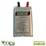 باتری لیتیوم پلیمر 3.7 ولت 2700 میلی‌آمپر 0448130