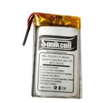 باتری لیتیوم پلیمر 3.7 ولت 380 میلی‌آمپر ‌602035