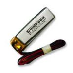 باتری لیتیوم پلیمر 3.7 ولت 180 میلی‌آمپر-531136