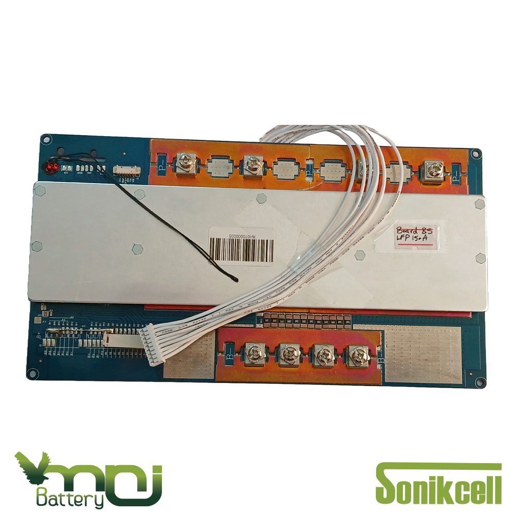 برد ۸ سلول لیتیوم فسفات 28.8 ولت 150آمپر-D905